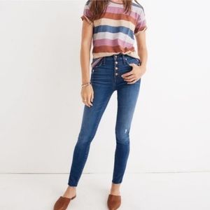 MADEWELL 29”
“10” High-Rise Skinny”